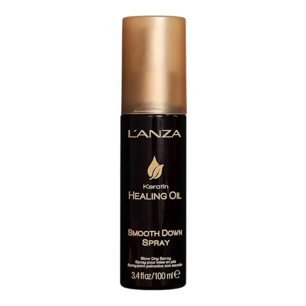 L'ANZA Keratin Healing Oil Smooth Down Blow Dry Hair Spray 3.4 Oz‎